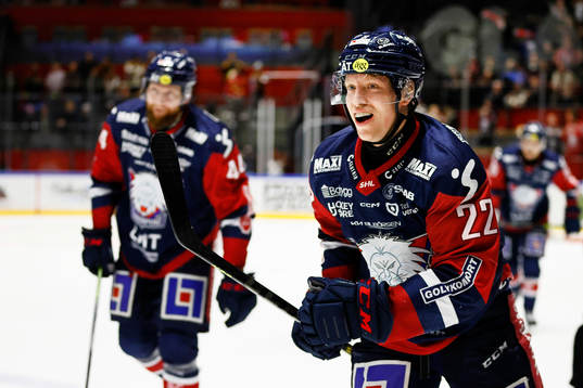 Linköpings Vilmos Gallo jublar