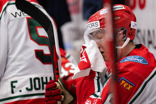 Frölundas Filip Hasa deppar