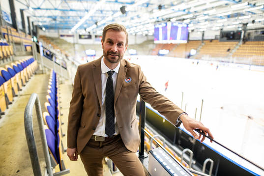 Oskarshamns klubbdirektör Johan Göransson