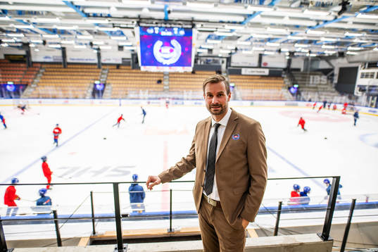 Oskarshamns klubbdirektör Johan Göransson