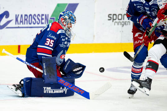 Oskarshamns målvakt Joe Cannata