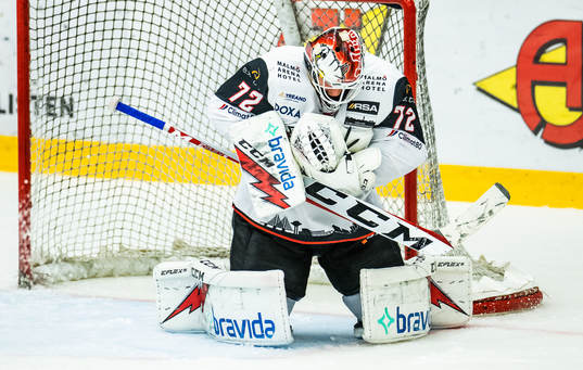 Malmö Redhawks målvakt Daniel Marmenlind
