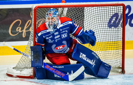 Oskarshamns målvakt Joe Cannata