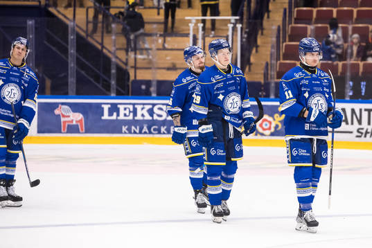 Leksands spelarna deppar