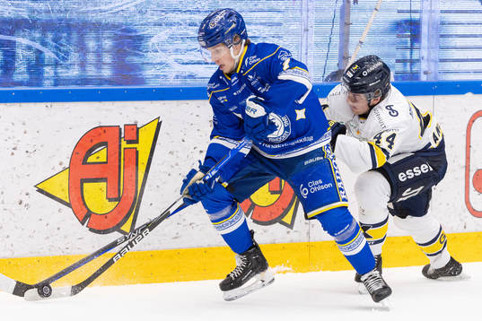 Leksands Marcus Karlberg och HV71s Emil Andrae