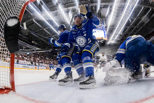 Leksands Martin Karlsson och Leksands Tobias Ekberg och