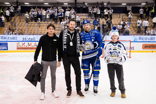 Leksands Anton Lindholm utsedd tillmatchens lirare