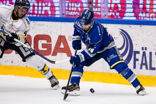 Leksands Oskar Lang och HV71s Emil Andrae