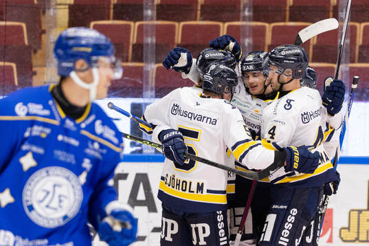 HV71s Herman Hansson jublar