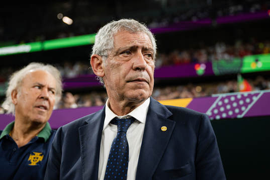 Head coach Fernando Santos of Portugal ahead  of the FIFA