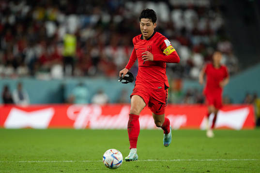 Heungmin Son of South Korea