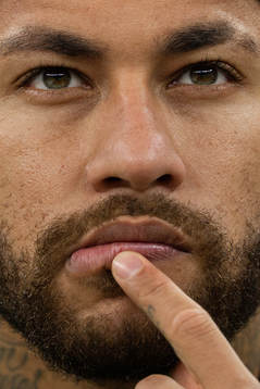 Neymar of Brazil