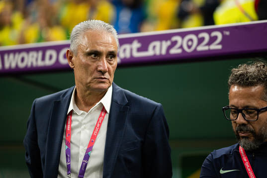 Head coach Tite of Brazil