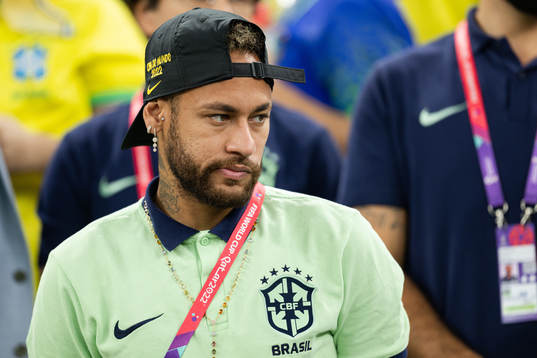 Neymar of Brazil