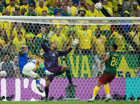 during the FIFA World Cup 2022 football match between