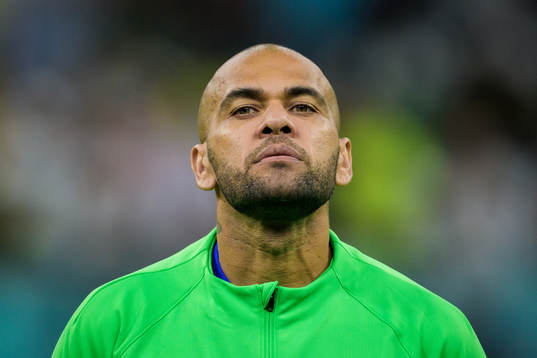 Dani Alves of Brazil