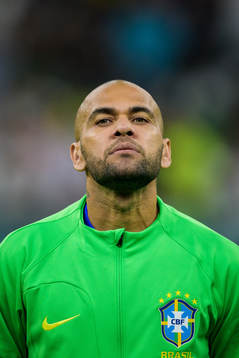Dani Alves of Brazil