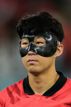 Heungmin Son of South Korea