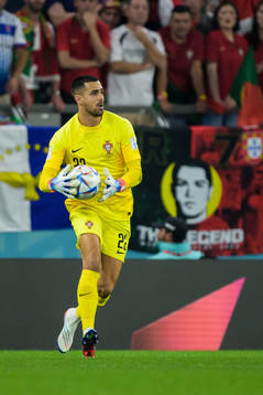 Goalkeeper Diogo Costa of Portugal