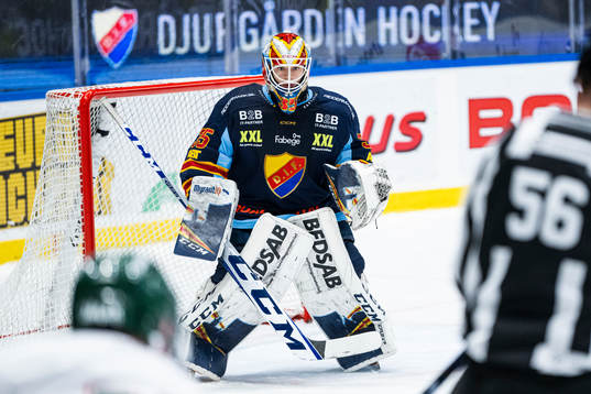 Djurgårdens målvakt Carl Lindbom