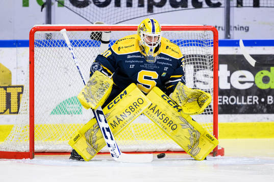 Södertäljes målvakt Fredrik Bergvik
