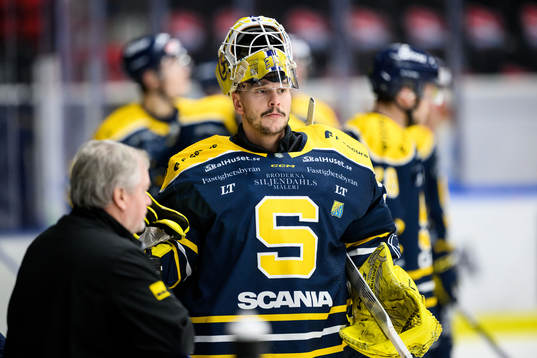 Södertäljes målvakt Fredrik Bergvik