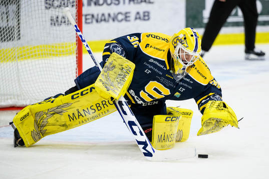 Södertäljes målvakt Fredrik Bergvik