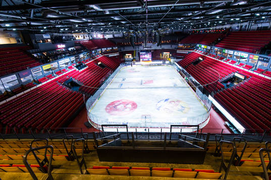 Vy över Monitor ERP Arena