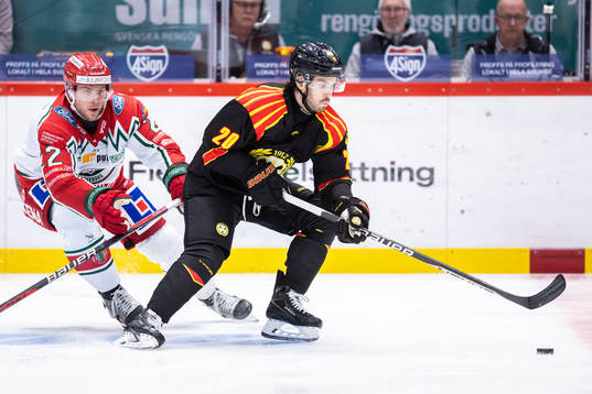 Frölundas Christian Folin och Brynäs Oula Palve