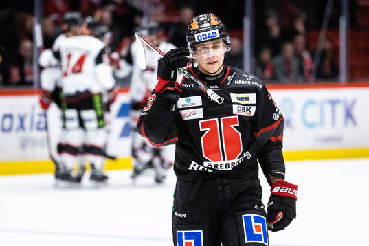 Örebros Oliver Eklind deppar