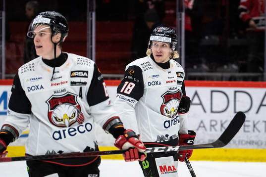 Malmö Redhawks Marcus Sylvegård deppar