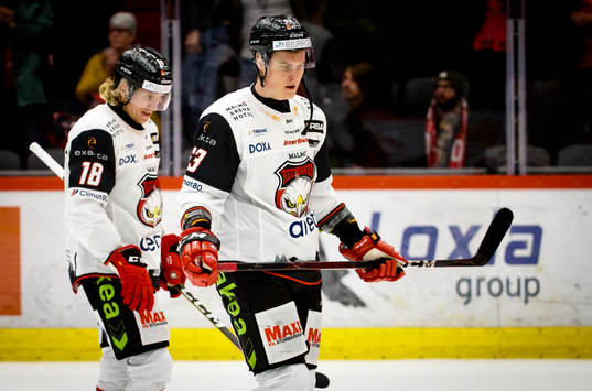 Malmö Redhawks Marcus Sylvegård deppar
