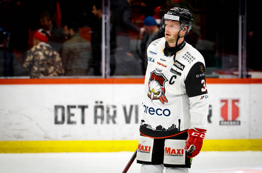 Malmö Redhawks Carl Söderberg deppar