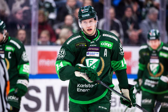 Färjestads Victor Ejdsell deppar