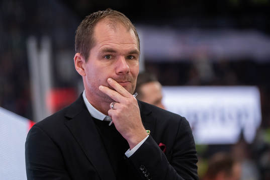 Färjestads huvudtränare Tomas Mitell