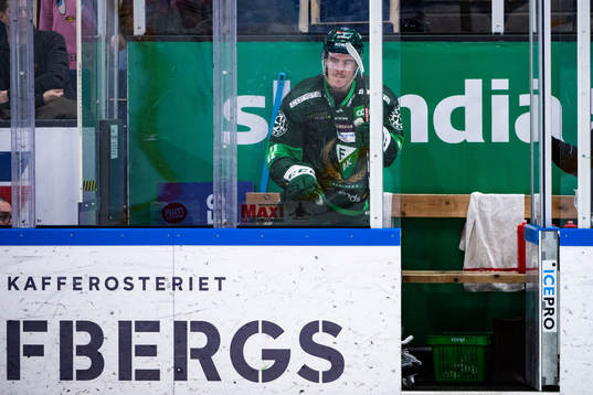 Färjestads Joakim Nygård i utvisningsbåset