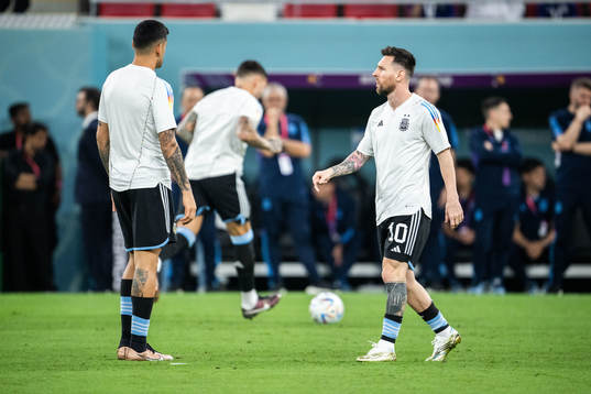 Lionel Messi of Argentina