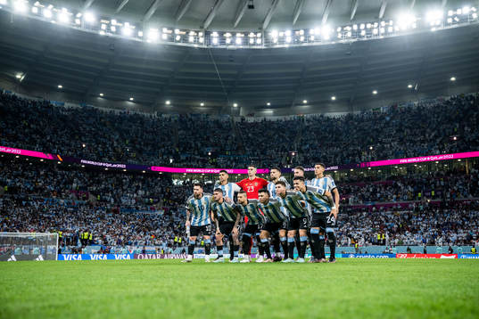 The starting eleven of Argentina