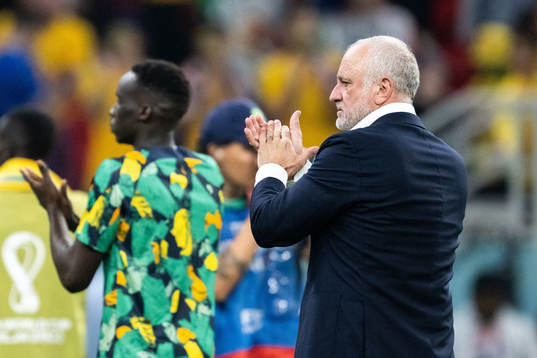 Head coach Graham Arnold of Australia