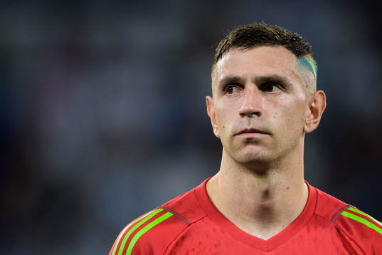 Goalkeeper Emiliano Martinez of Argentina