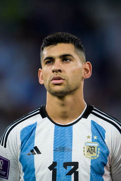 Cristian Romero of Argentina
