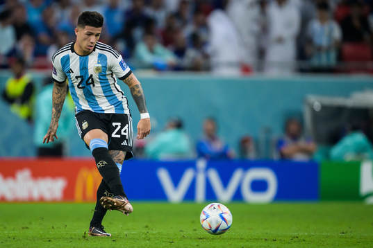 Enzo Fernandez of Argentina
