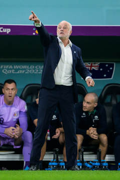 Head coach Graham Arnold of Australia