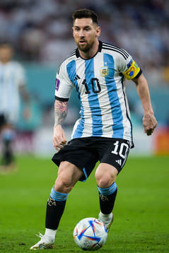 Lionel Messi of Argentina