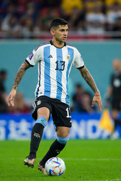 Cristian Romero of Argentina