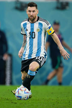 Lionel Messi of Argentina