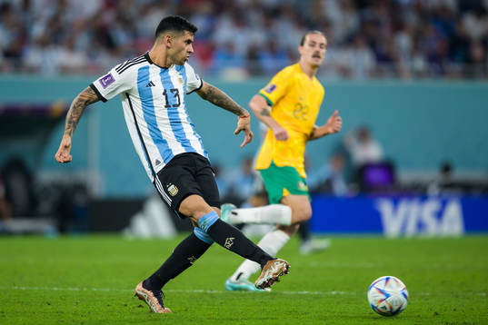 Cristian Romero of Argentina