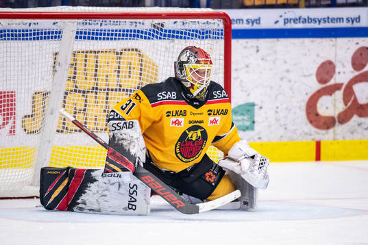 Luleås målvakt Matteus Ward