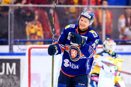 Växjös Ludvig Nilsson jublar