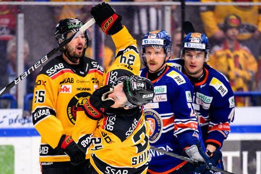 Irriterat mellan Luleås Brendan Shinnimin och Växjös